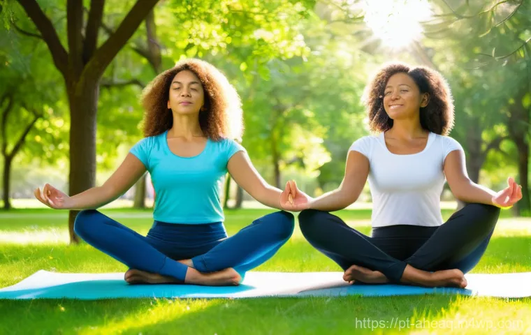 정신건강 회복을 위한 심리적 지원 모델 - **Prompt 1: Online Therapy Session for Mental Well-being**
    "A serene and focused young woman, in...