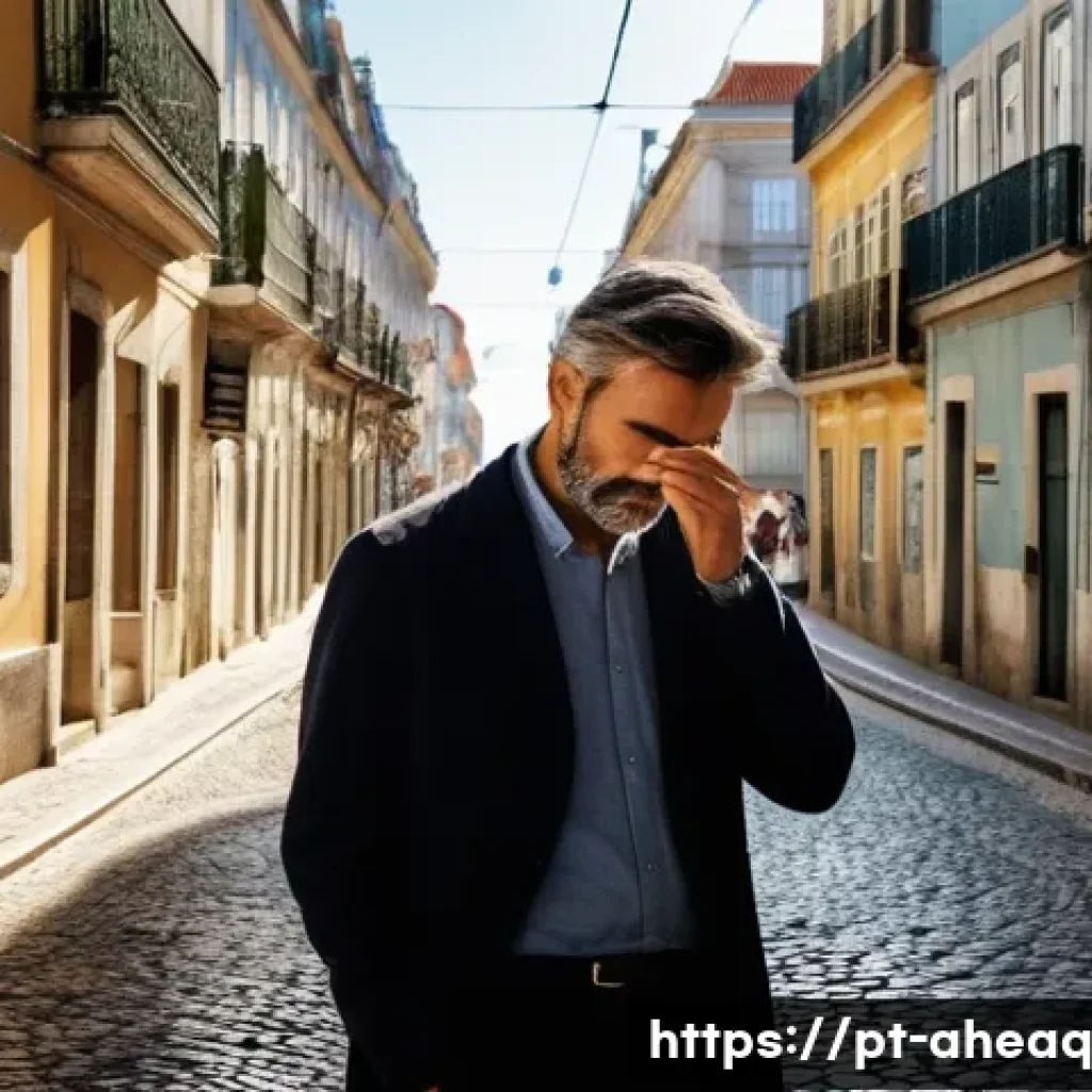 정신건강 케어의 지속 가능성을 위한 정책 제안 - **Prompt:** A diverse group of Portuguese individuals of varying ages (20s-50s), dressed in modern, ...
